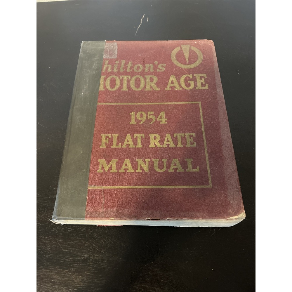 Chilton's Motor Age Flat Rate Manual 1954